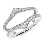 14k White Gold Ring Insert