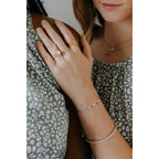 14k White Gold Ring Insert - Image 2