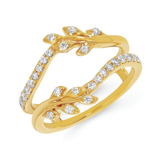 14k Yellow Gold Ring Insert