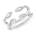 14k White Gold Ring Insert