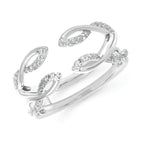 14k White Gold Ring Insert