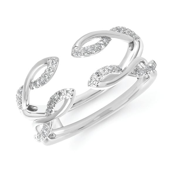 14k White Gold Ring Insert