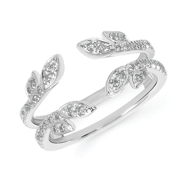14k White Gold Ring Insert