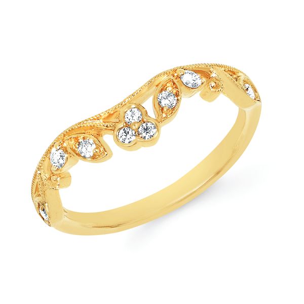 14k Yellow Gold Wrap Ring