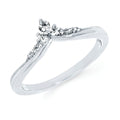 14k White Gold Wrap Ring