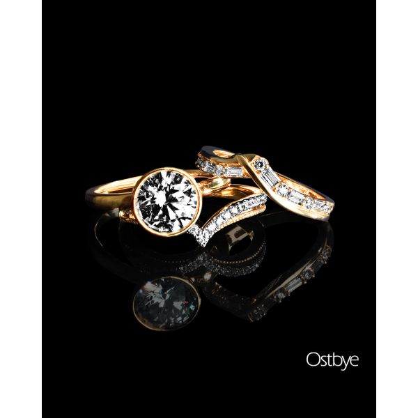 14k Yellow Gold Wrap Ring - Image 3