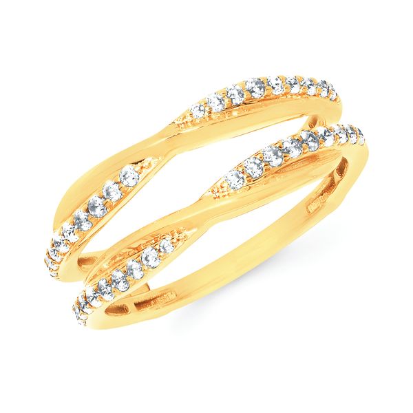 14k Yellow Gold Ring Insert