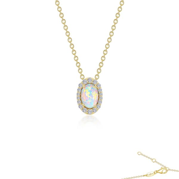 Vintage Inspired Halo Necklace