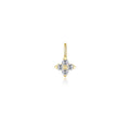 Trillium Flower Charm Pendant