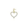 Amara Open Heart Pendant Charm