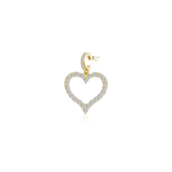 Amara Open Heart Pendant Charm