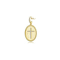 Faith Medallion Pendant Charm