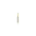 Baguette Bar Charm Pendant