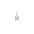 Letter H Charm Pendant