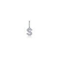 Letter S Charm Pendant