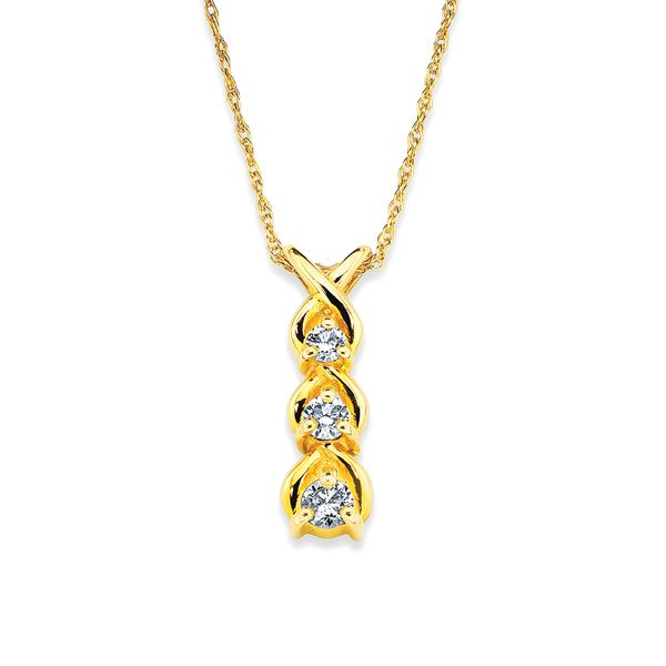 14k White Gold Pendant