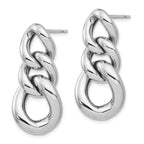 Leslie's Sterling Silver Polished Post Dangle Earrings - Image 2