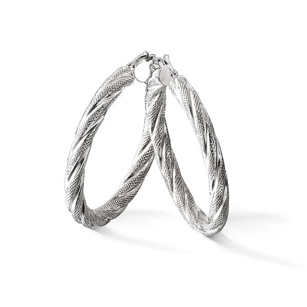 Leslie's Sterling Silver Gold-plated 3.5mm Tube Earrings - Image 5
