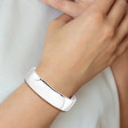 Sterling Silver Polished Slip-on Bangle - Image 4