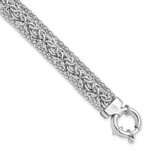 Leslie's Sterling Silver Polished Bracelet