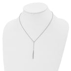 Leslie's Sterling Silver Polished w/1in ext. Necklace - Image 4