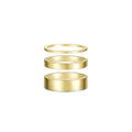Trilogy Gold Band Set