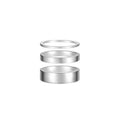 Trilogy Platinum Band Set