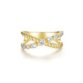Twined Bezel Ring