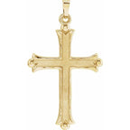 Hollow Cross Pendant