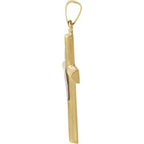 Hollow Cross Pendant - Image 2