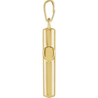 Hollow Cross Pendant - Image 2