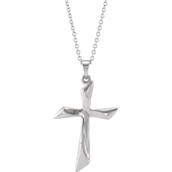 Hollow Cross Necklace