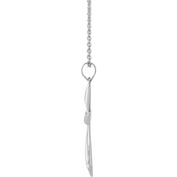 Hollow Cross Necklace - Image 3