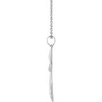 Hollow Cross Necklace - Image 3