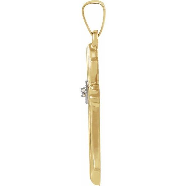 Hollow Cross Pendant - Image 2