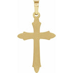 Hollow Cross Pendant - Image 3