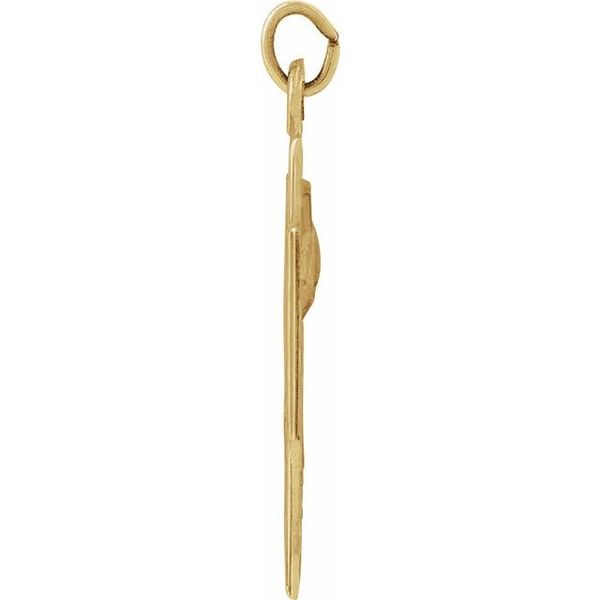 Alpha Omega Cross Pendant - Image 2