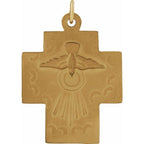 Alpha Omega Cross Pendant - Image 3
