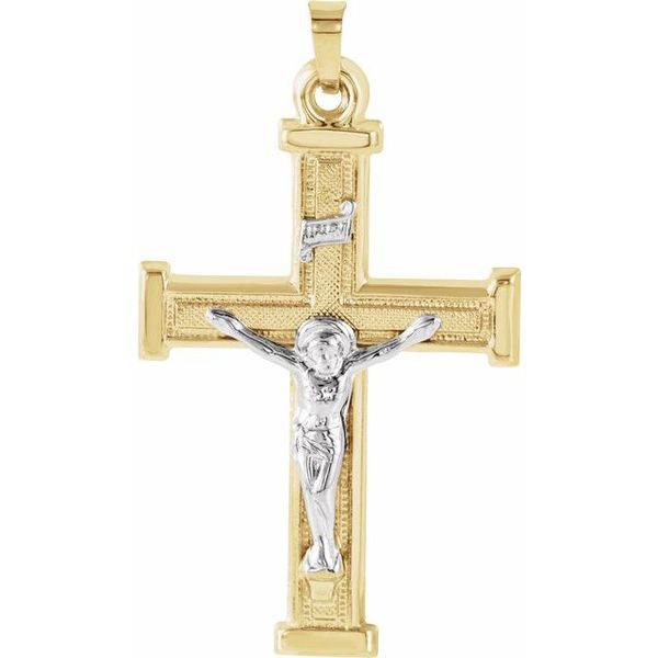 Hollow Crucifix Pendant