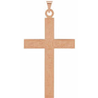 Floral Cross Pendant