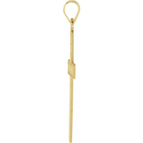 Geometric Cross Pendant - Image 2