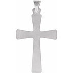 Hollow Cross Pendant - Image 2