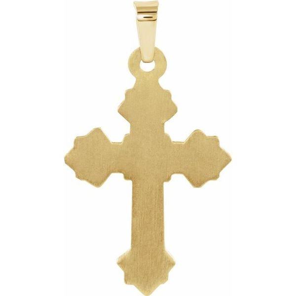Hollow Cross Pendant - Image 2