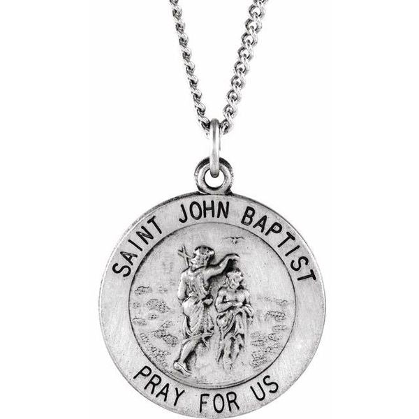St. John the Baptist Medal Necklace