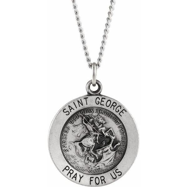 St. George Medal Necklace