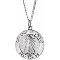 Our Lady of Loreto Medal Necklace