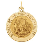 Holy Trinity Medal Pendant