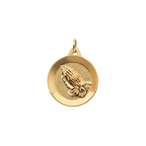 Praying Hands Medal