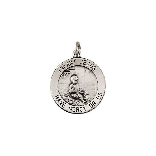 Infant Jesus Medal Necklace