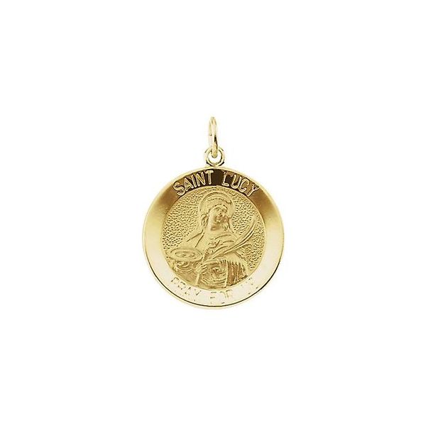 St. Lucy Medal Pendant